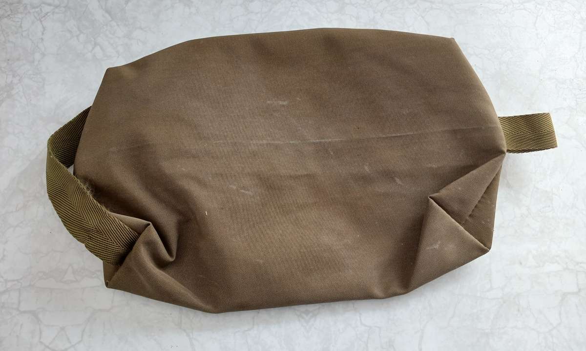Utility Pouch - repurposed groundsheet