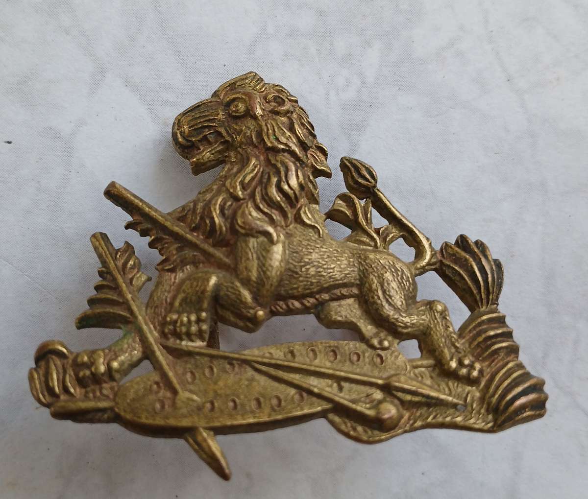 Rhodesia BSAP Helmet Badge