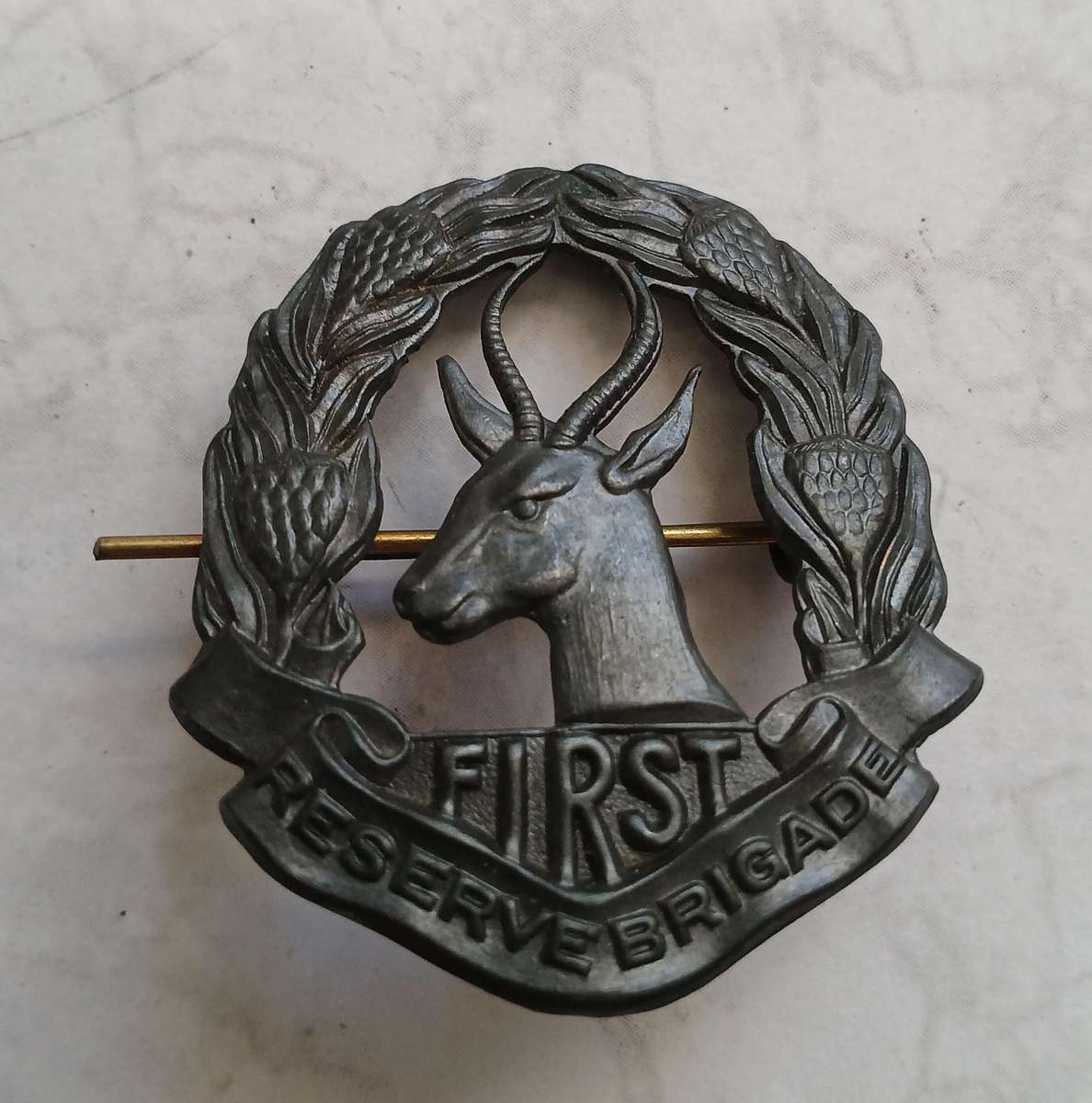 1st Reserve Brigade Cap Badge
