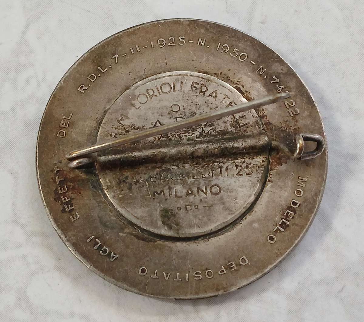 WW2 Era Mussolini G.I.L. Badge