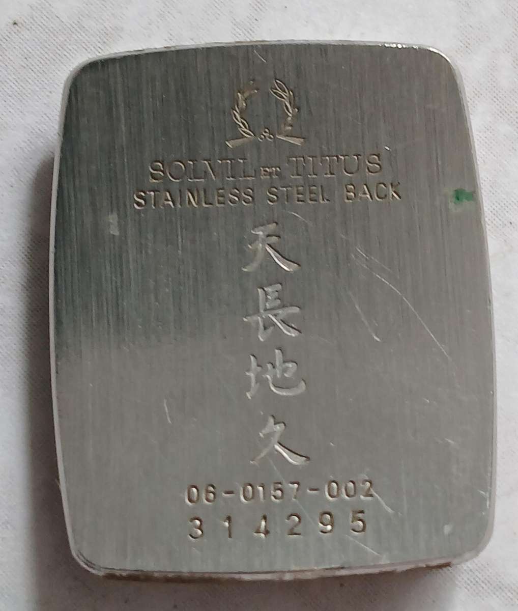 Solvil et Titus Gents Wrist watch