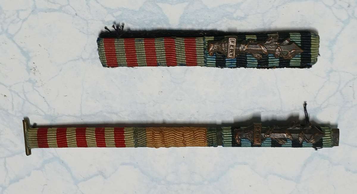 Italian Colonial Era Medal Bars