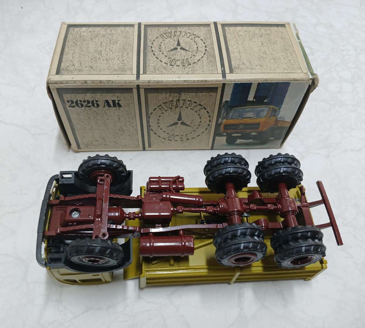 Mercedes-Benz Tipper Truck Die Cast Model