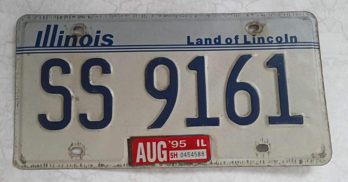 US Number Plate