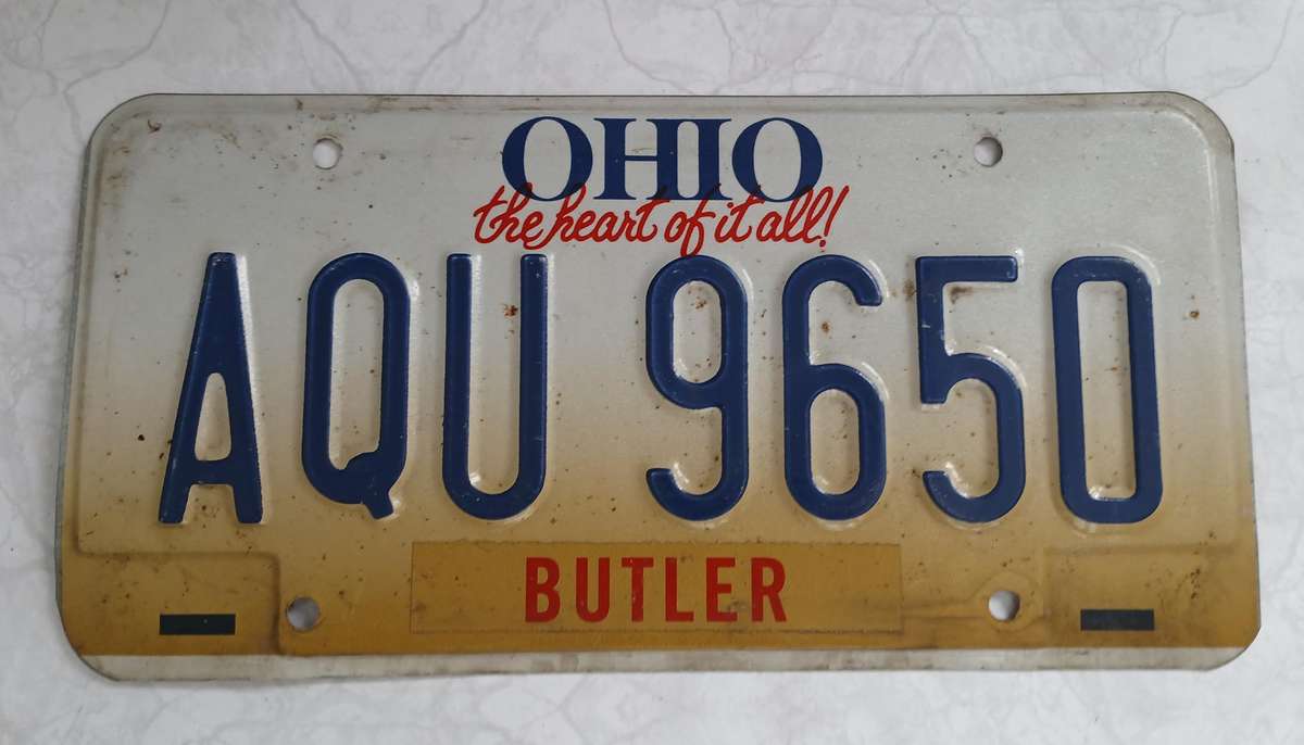 US Number Plate