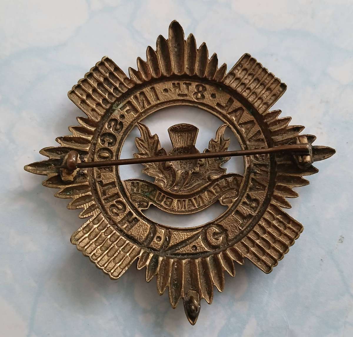 Transvaal 8th Infantry Scottish Cap Badge