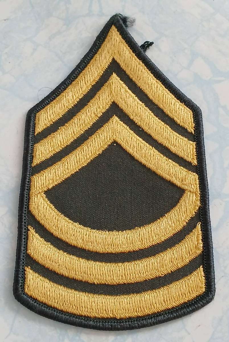 US Army Master Sergeant Rank Patch