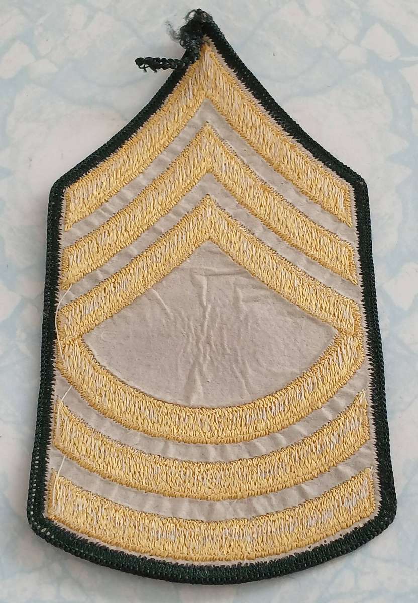 US Army Master Sergeant Rank Patch