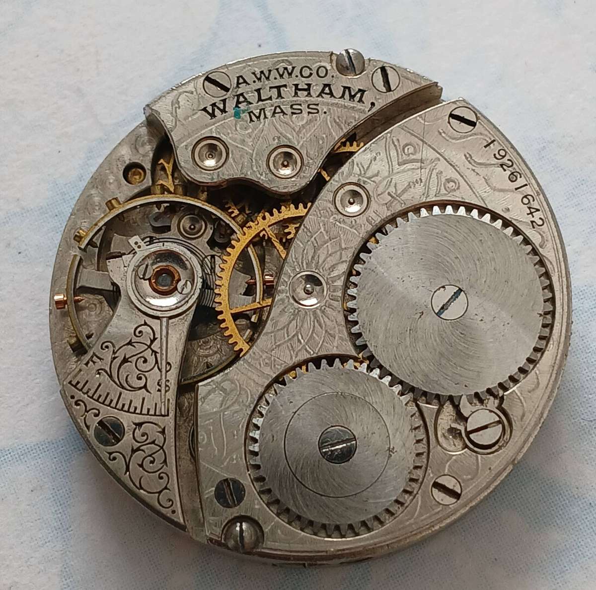 Waltham Wrist Watch Movement