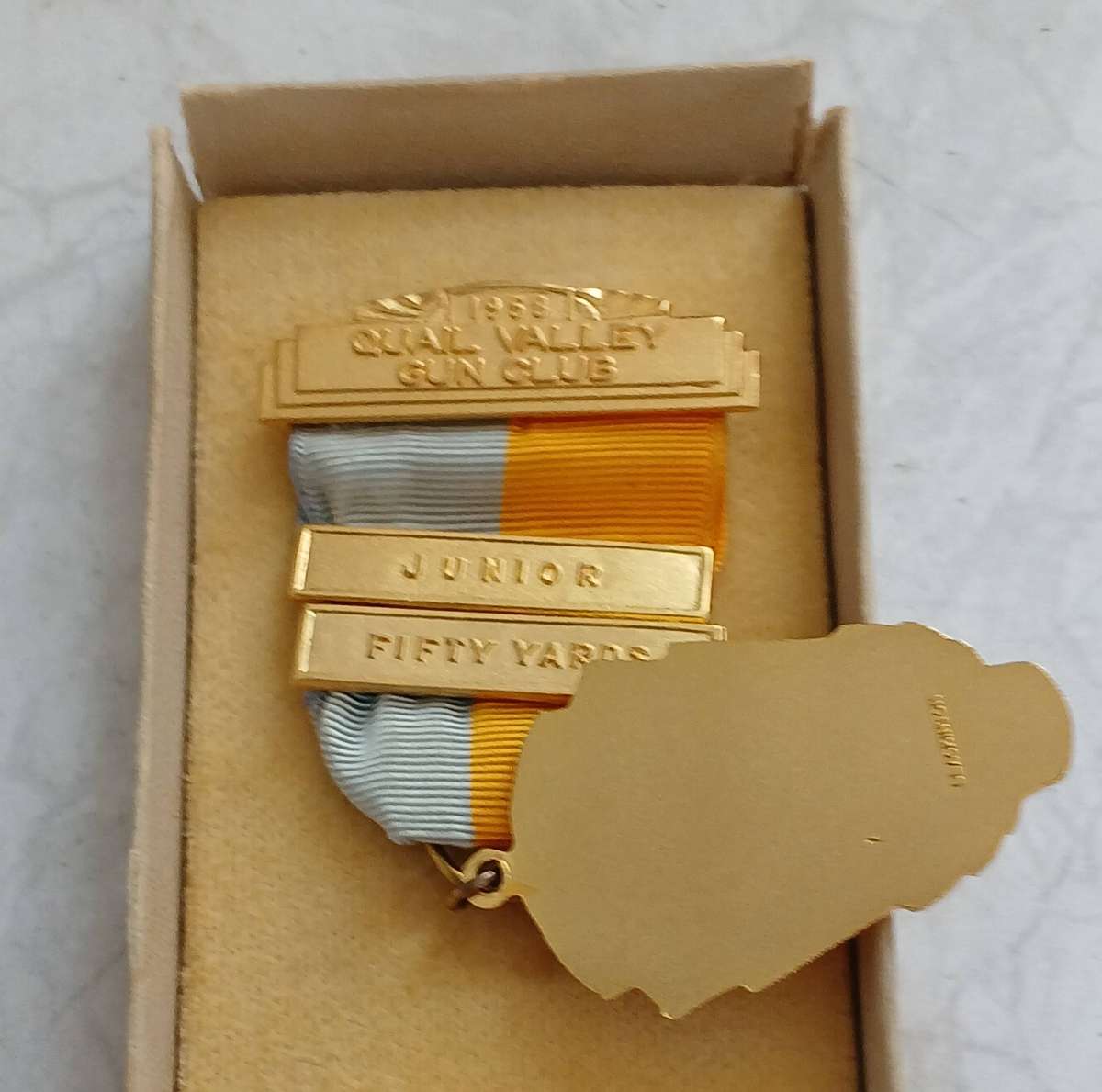 Quail Valley Gun Club Medal 1958