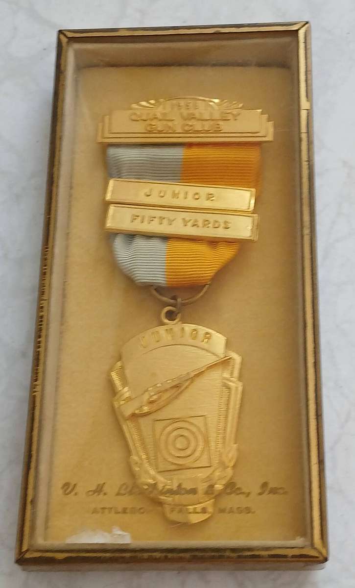 Quail Valley Gun Club Medal 1958