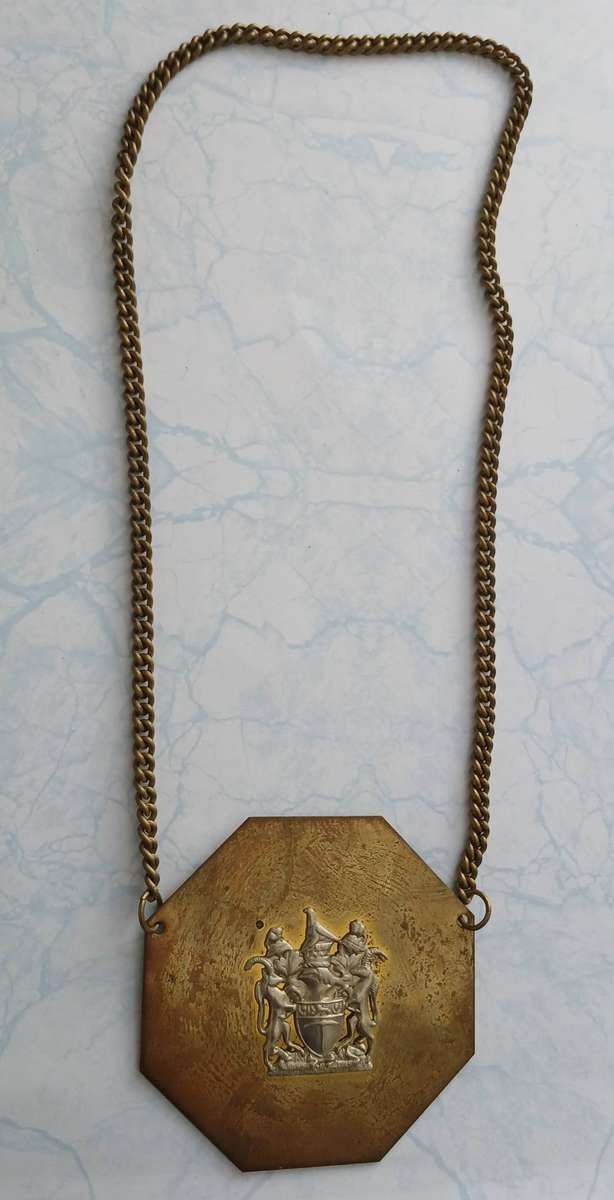 Rhodesia WO 1 Rank Insignia Gorget