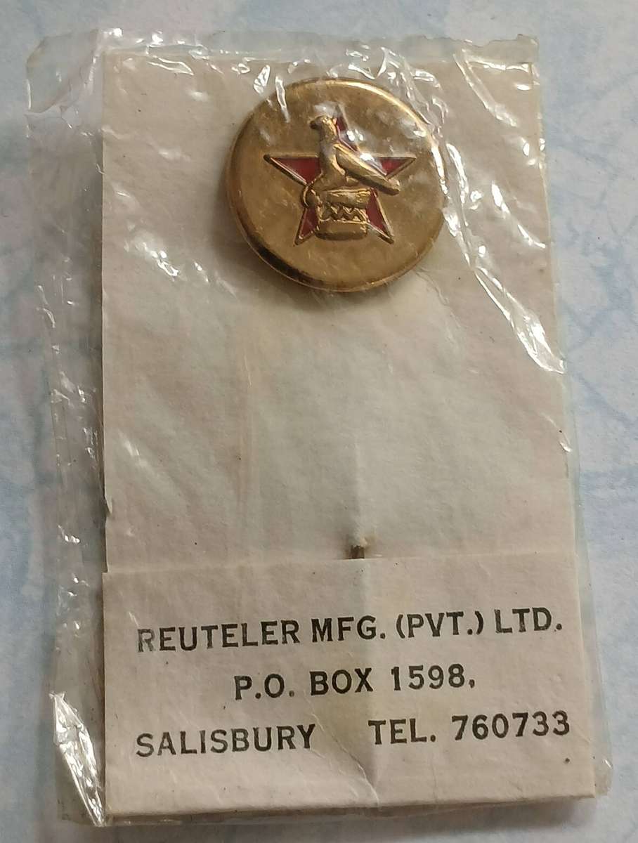 Zimbabwe Lapel Pin Badge