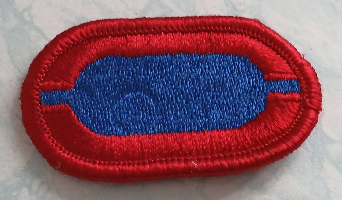 US Airborne Background Trimming Patch