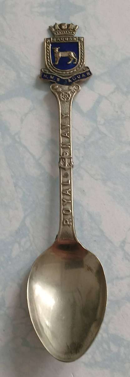 Royal Navy - HMS Jaguar Teaspoon
