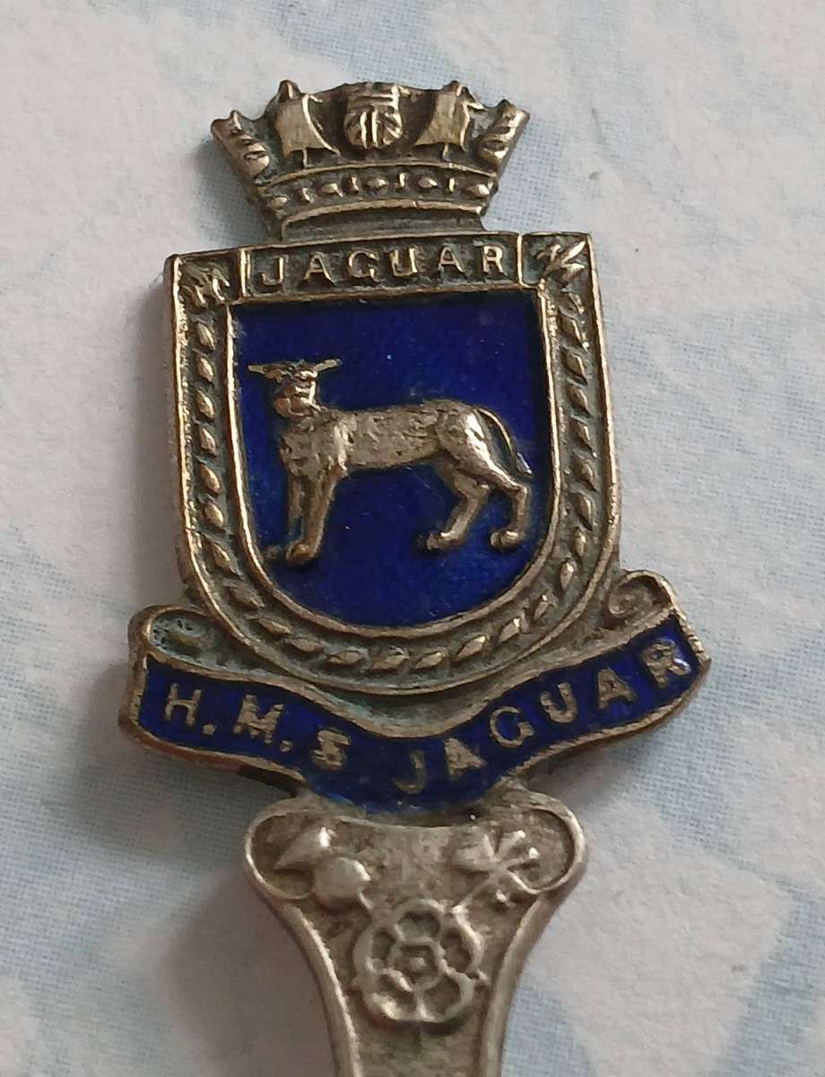 Royal Navy - HMS Jaguar Teaspoon
