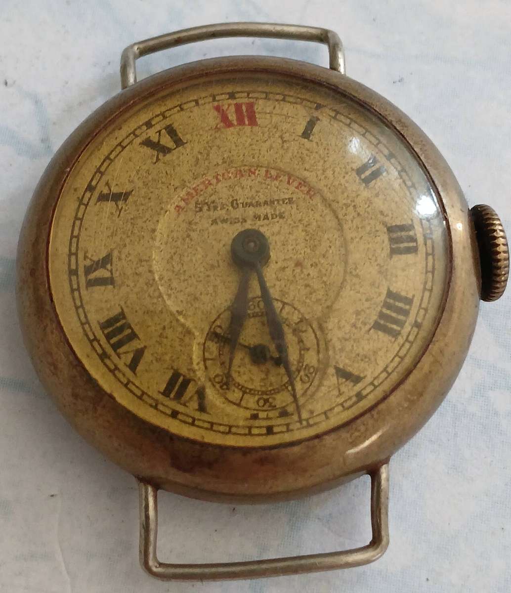 American Lever Gents Wrist Watch