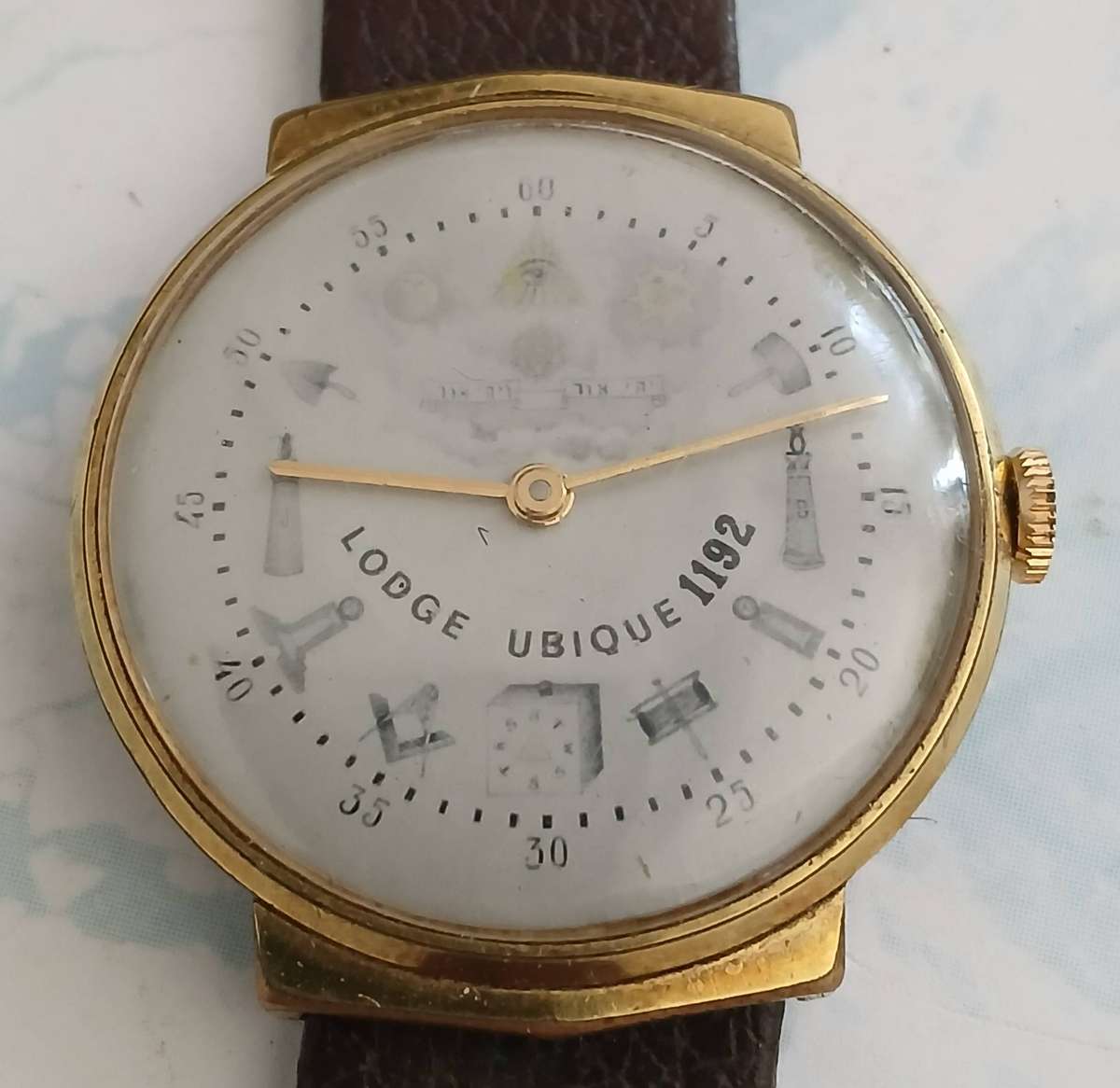Masonic / Accurist Gents Wrist Watch