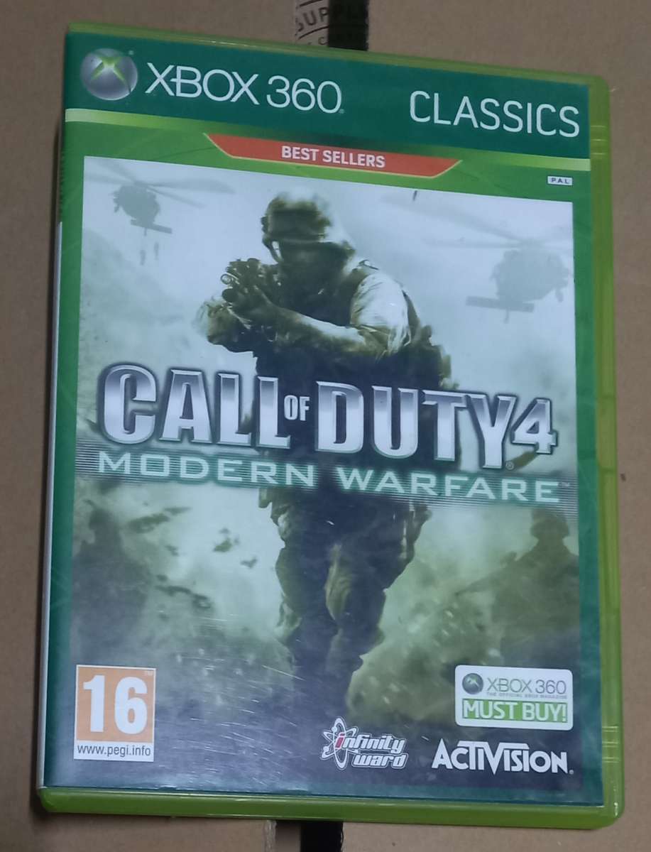 Call Of Duty 4: Modern Warfare Classics Xbox 360