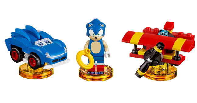 LEGO 71244 Dimensions Sonic the Hedgehog Level Pack (Discontinued by Manufacturer 2016)
