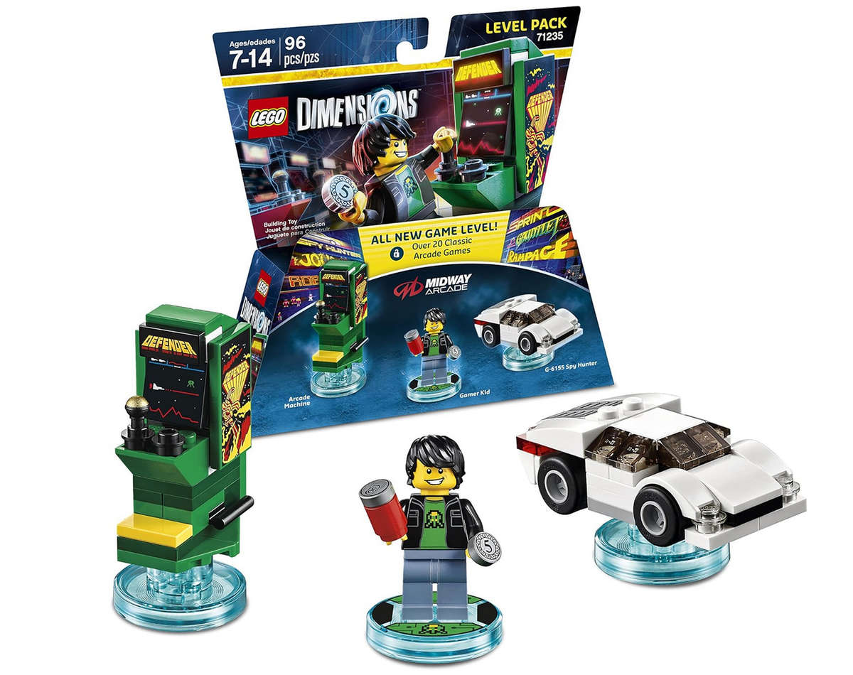 LEGO 71235 Midway Arcade Level Pack (Discontinued by Manufacturer 2016)