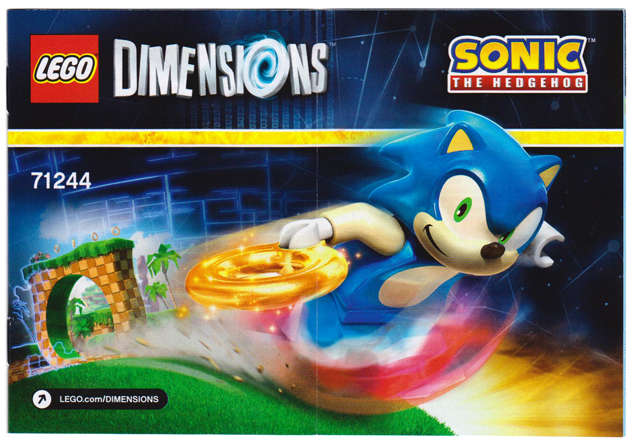 LEGO 71244 Dimensions Sonic the Hedgehog Level Pack (Discontinued by Manufacturer 2016)