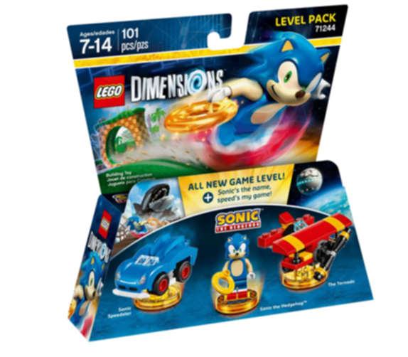 LEGO 71244 Dimensions Sonic the Hedgehog Level Pack (Discontinued by Manufacturer 2016)
