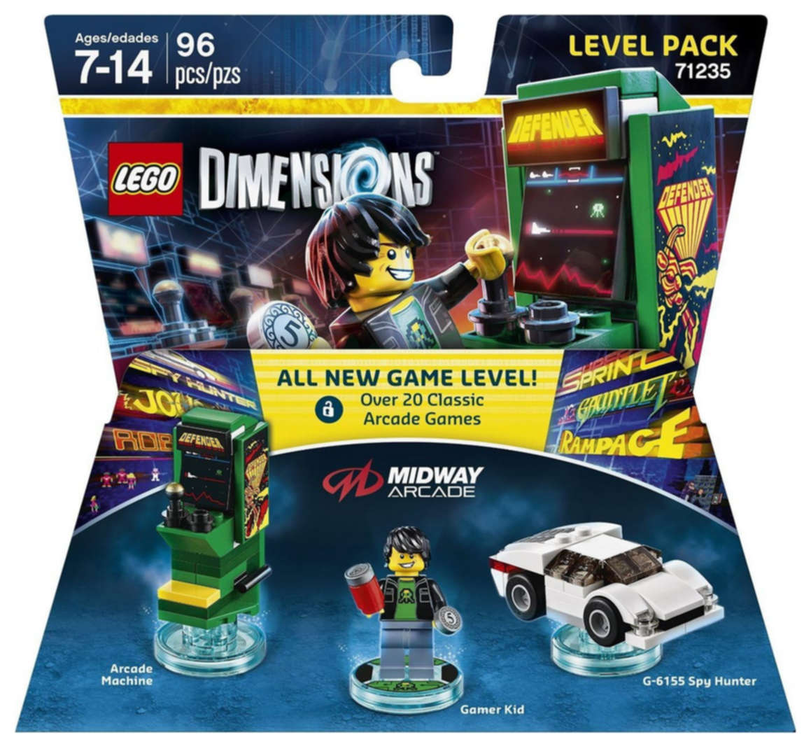 LEGO 71235 Midway Arcade Level Pack (Discontinued by Manufacturer 2016)