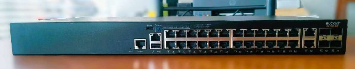 RUCKUS ICX 7150 -24P-4X1G MANAGED NETWORK SWITCH