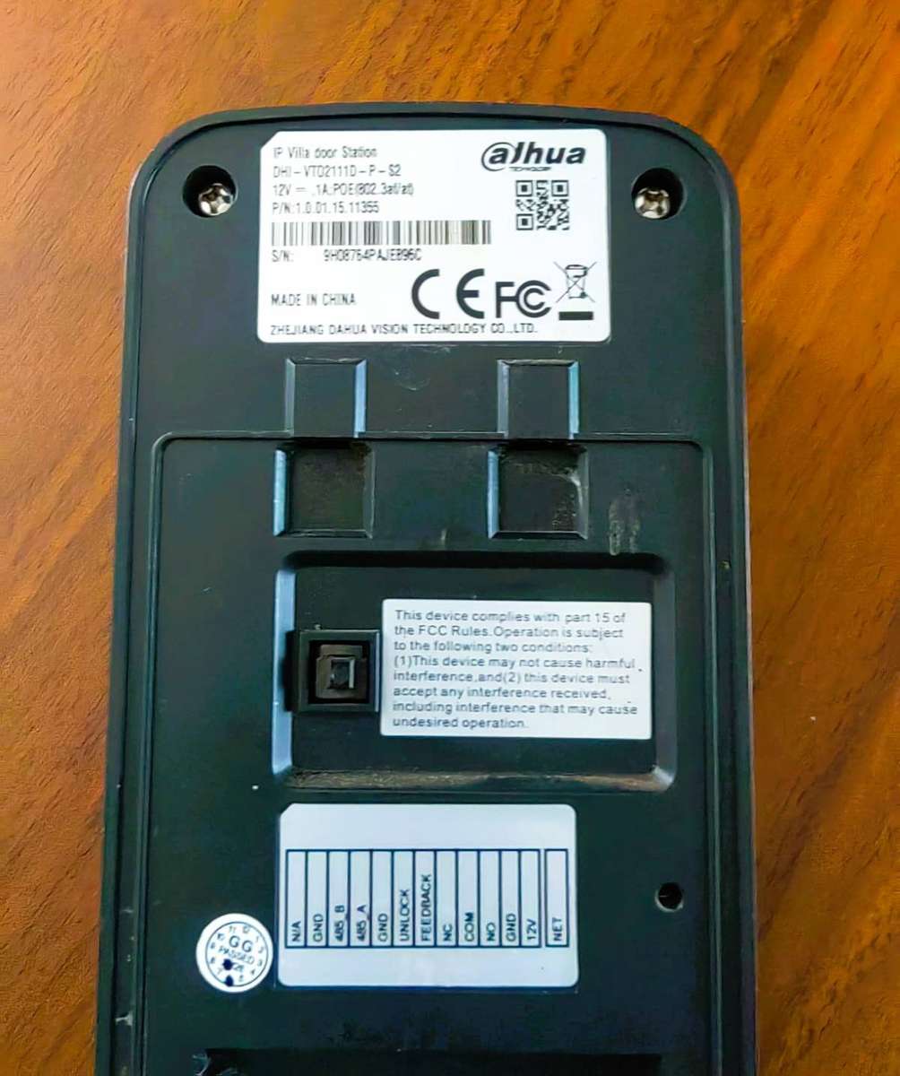DAHUA DHI-VTO2111D-P-S2 VILLA DOOR STATION
