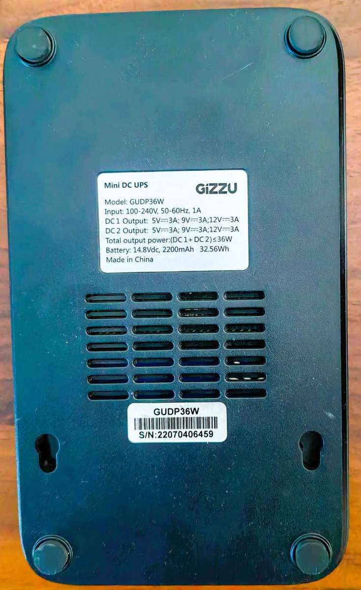 LOT OF 2 UPS (1200W) AND 1 MINI DC UPS(36W)