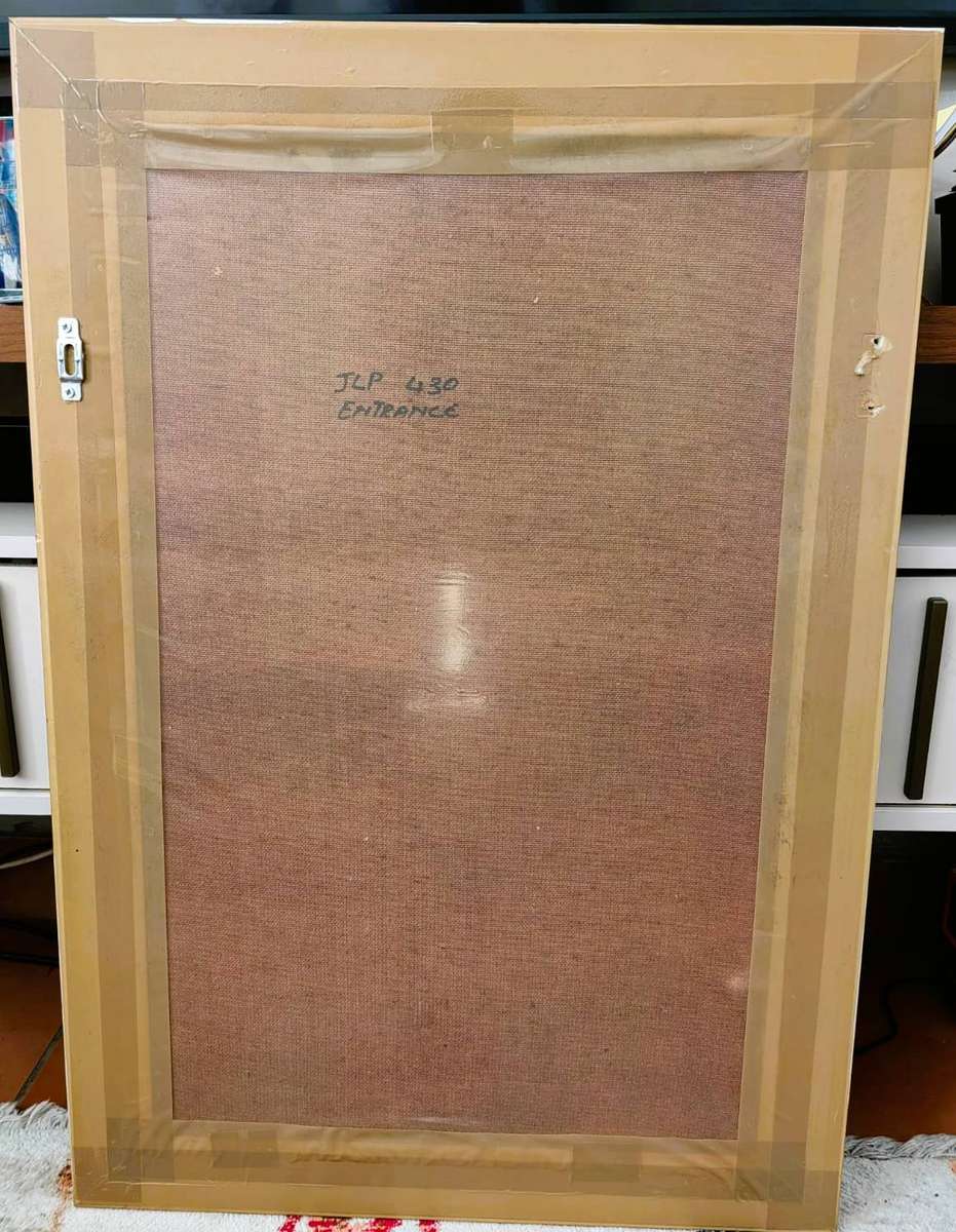 Gold - colored frame Art (80cm X 54cm) LOT#2