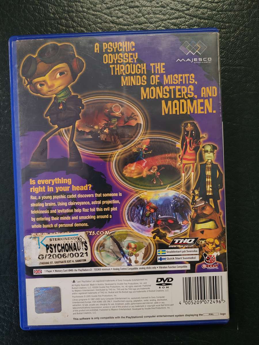 Psychonauts  Ps2