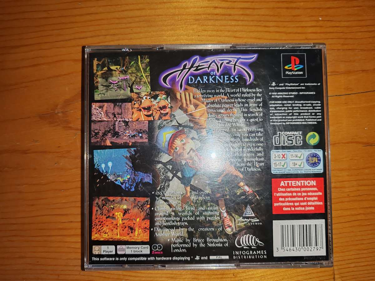 Heart of Darkness PS1 CIB