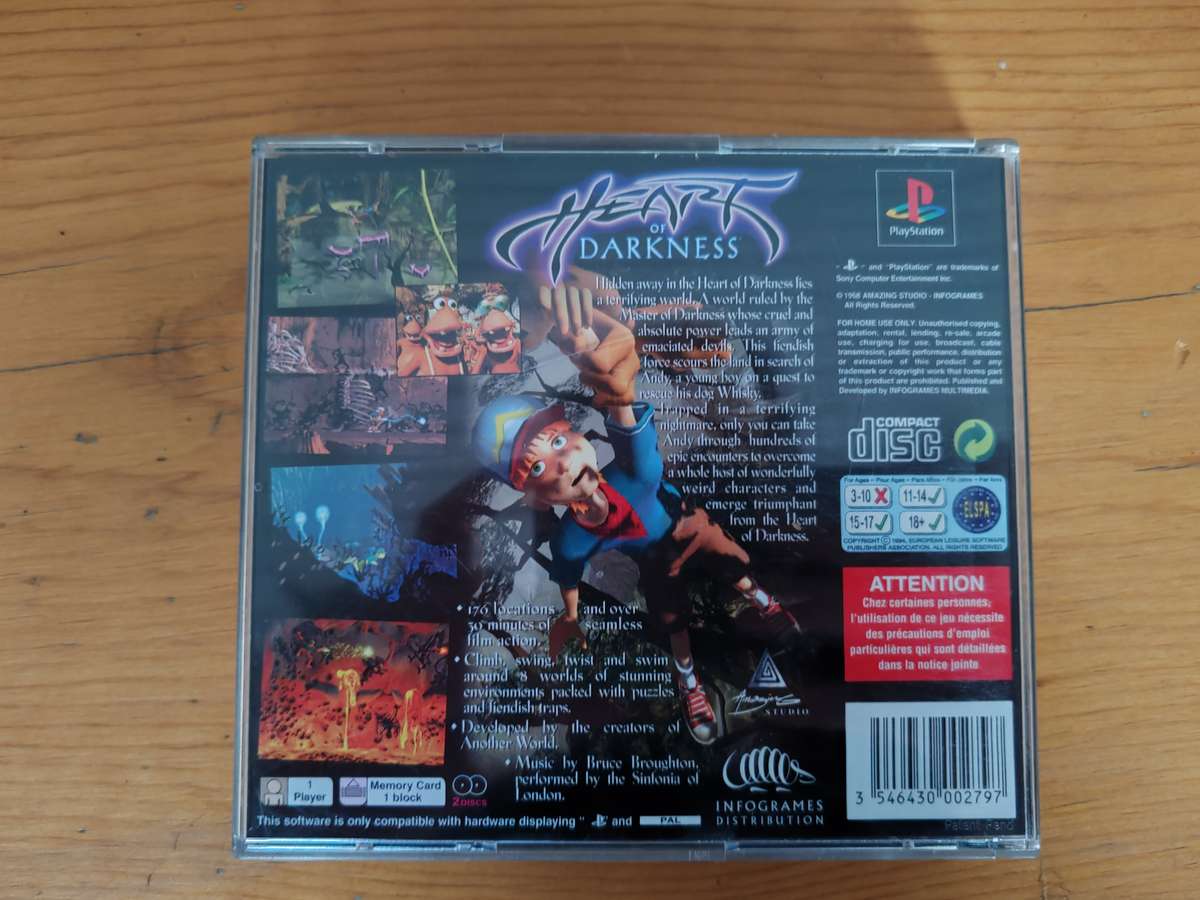 Heart of Darkness PS1 CIB