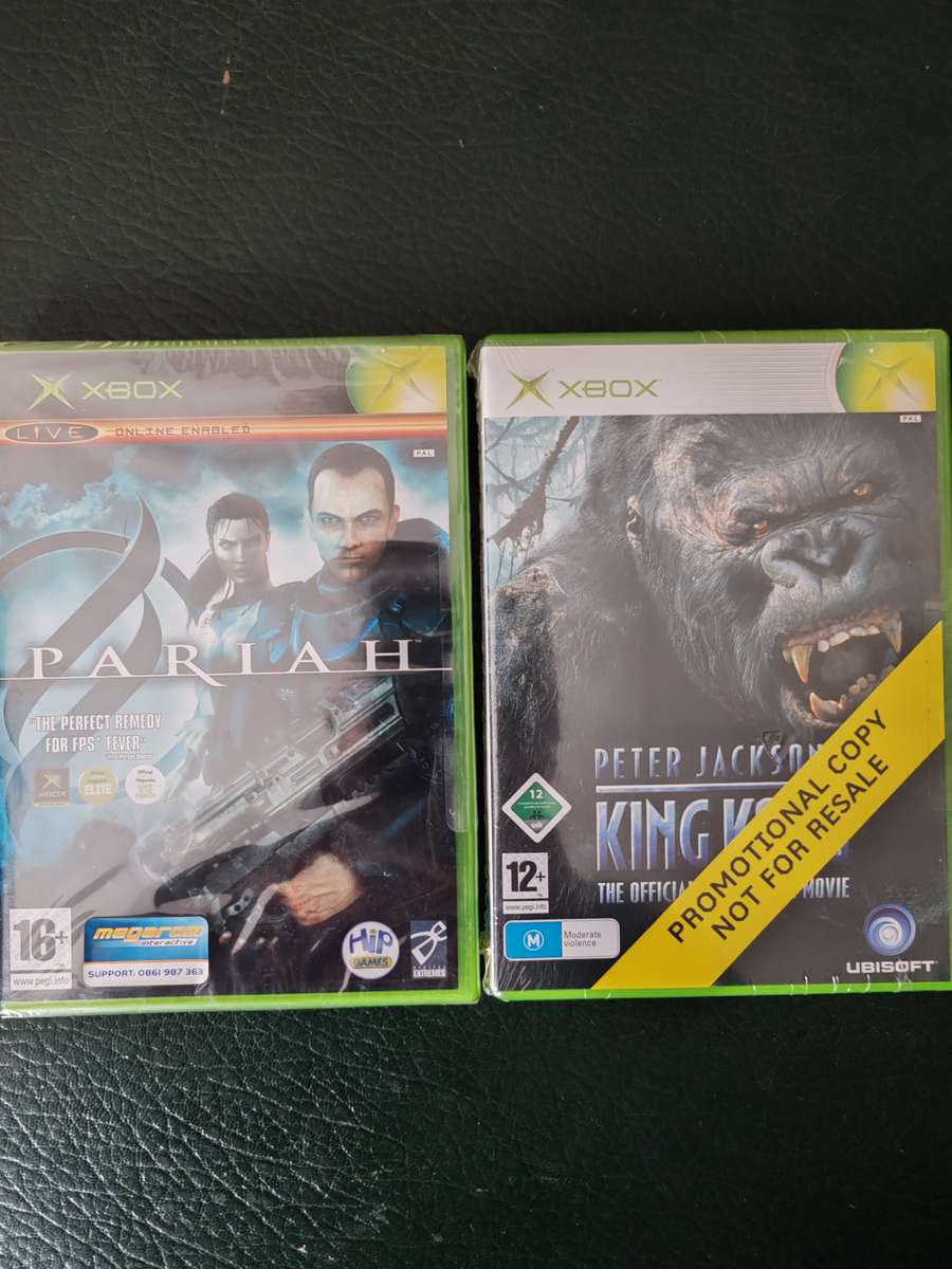 2 sealed original xbox games