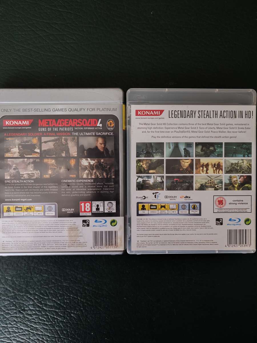 Metal Gear Bundle PS3 *BID FOR BOTH*