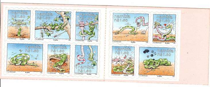 Namibia 1999 Yoka Snake Booklet No 11, VF UM