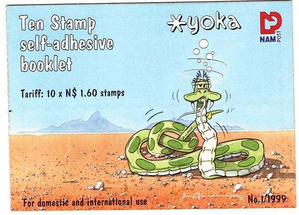 Namibia 1999 Yoka Snake Booklet No 11, VF UM