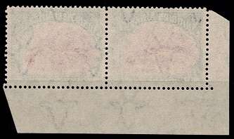 SWA 1937-54 1st Definitive 2s/6d SW Cnr pair Perf 14 x 13½up VF UM