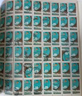 SA Union & RSA 1935-65 approx 80 pages of used singles
