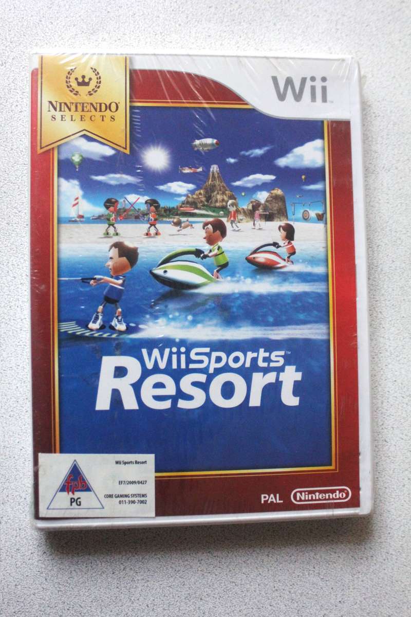 SEALED Wii Sports Resort (Nintendo Selects) - Nintendo Wii - PAL SA Version