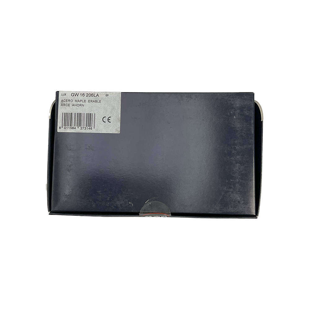 CHORUS LUX 6-GANG COVER PLATE MAPLE WOOD