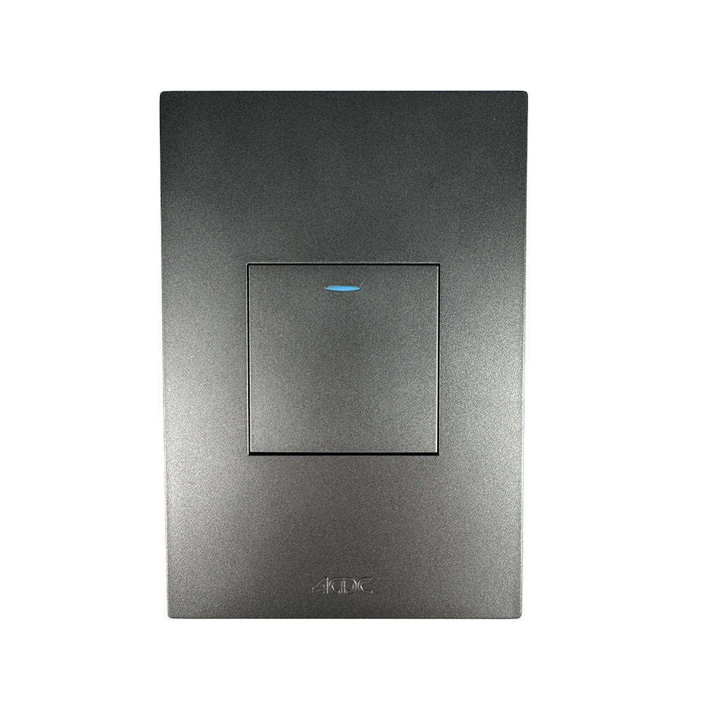 1 LEVER 1 WAY SWITCH 2X4 SLATE ORION PRE-ASS