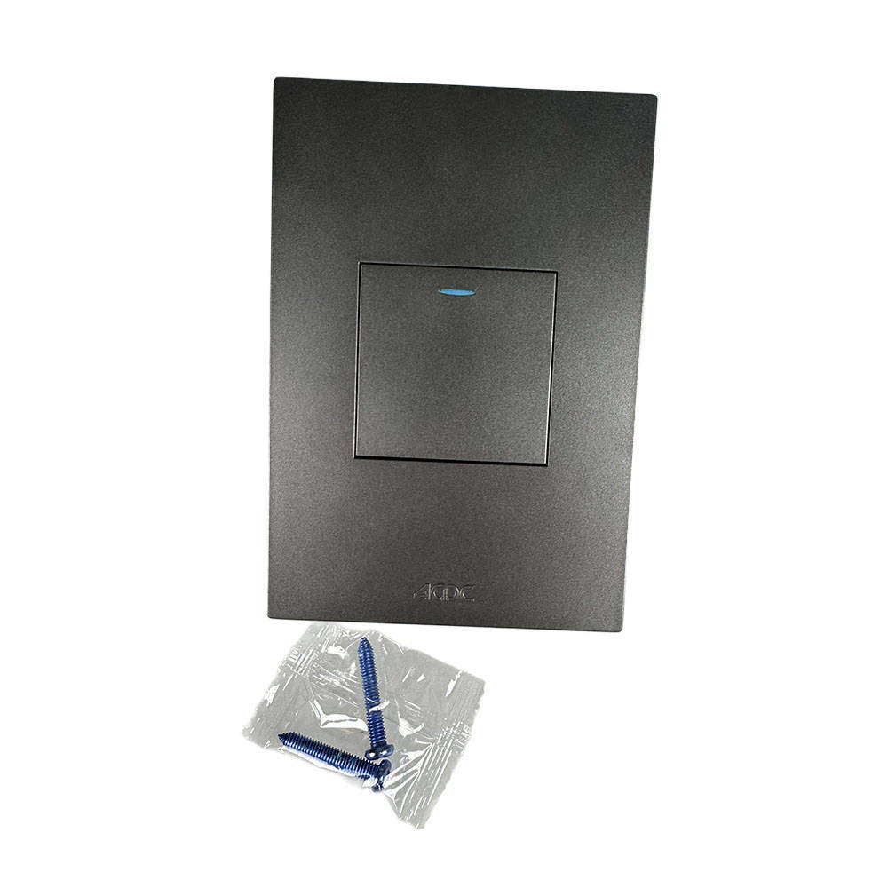 1 LEVER 1 WAY SWITCH 2X4 SLATE ORION PRE-ASS