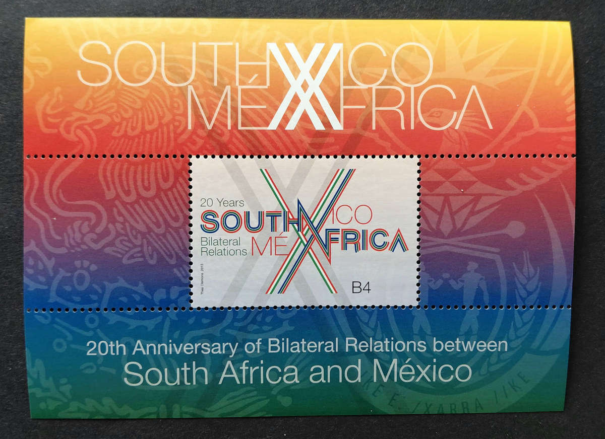 2013 SA - Mexico Relations M/S  MNH