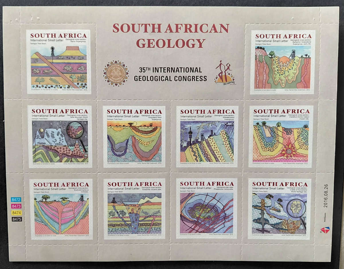 2016 SA Geology M/S  MNH