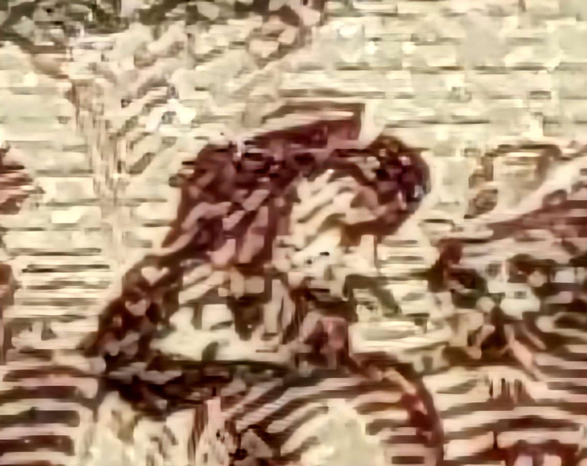 1893 USA Columbus Exposition 2c Varieties  broken tophat & broken botom right frameline