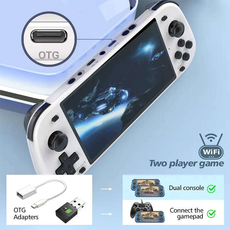 R50S Retro Handheld Game Console | WHITE