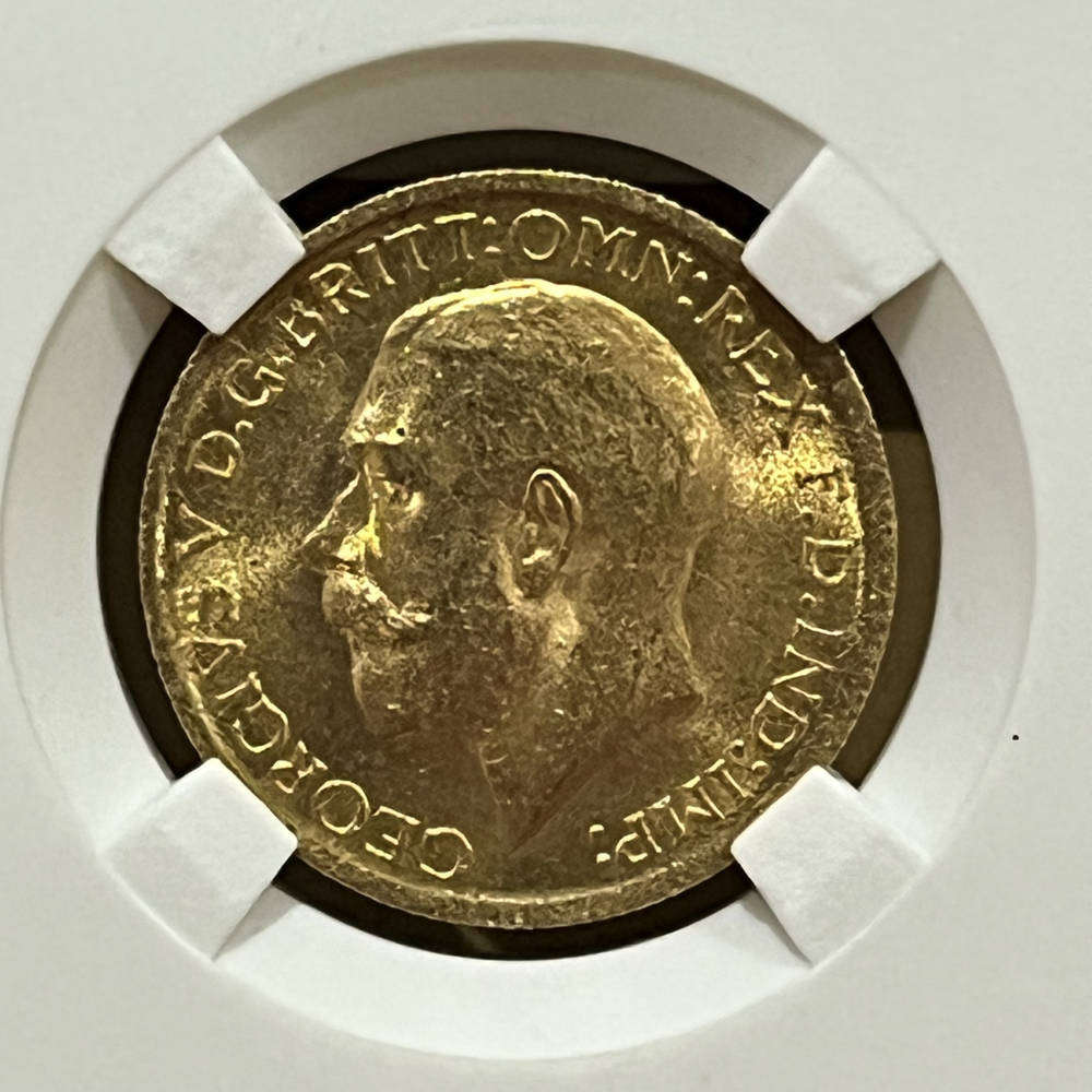 FULL 1911 sovereign - gold coin